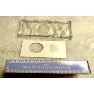 Avon Mom's Pride & Joy Picture Frame Present Gift Paper Weight Vintage 1984